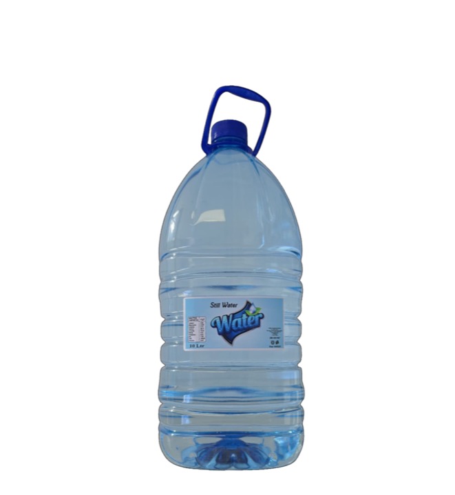 10 litre bottle of still purified water