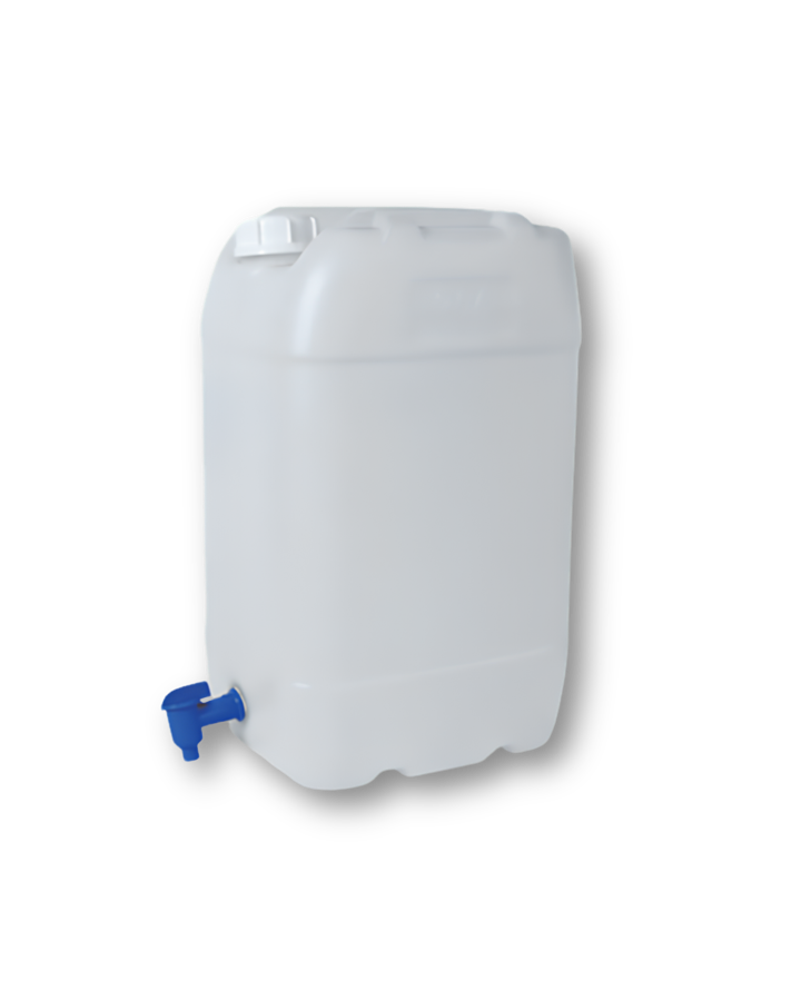 25 litre water container for weekly delivery